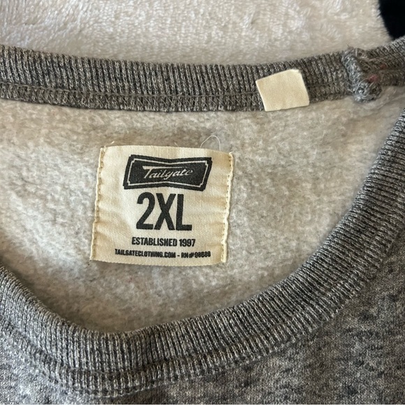 Two-Tone Red and Gray Alabama Men's Sweater Size 2X - Picture 2 of 2